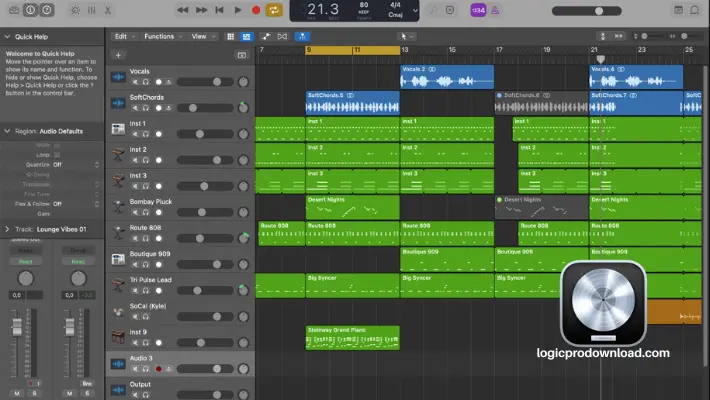 logic pro 10.7.9