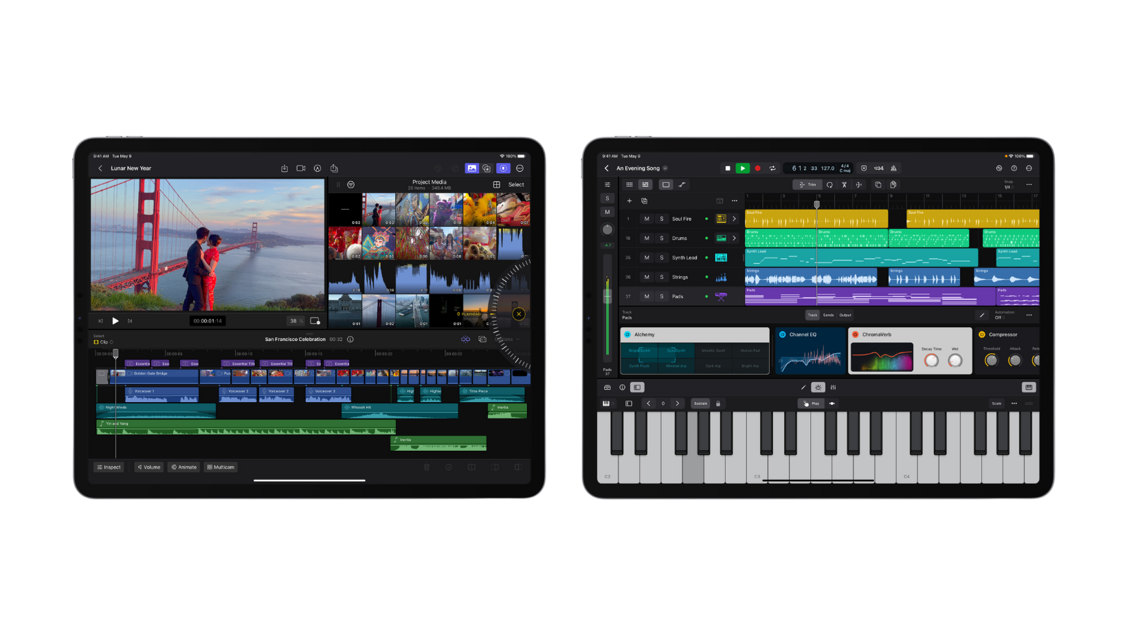logic pro ipad